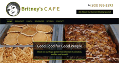 Desktop Screenshot of britneyscafe.net